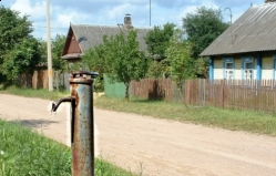 Ujęcie wody we wsi