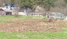 Wiejskie gospodarstwo rolne na Litwie