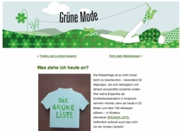 Portal niemieckojęzyczny o zielonej modzie