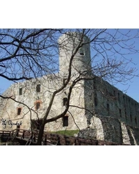 Zamek w Lipowcu - zachowana pośród zieleni tradycja średniowiecznej obronności