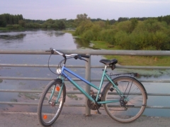 Rower jest opularnym środkiem transportu na wsi